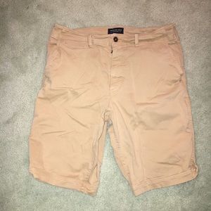 Light Khaki American Eagle Extreme Flex Shorts